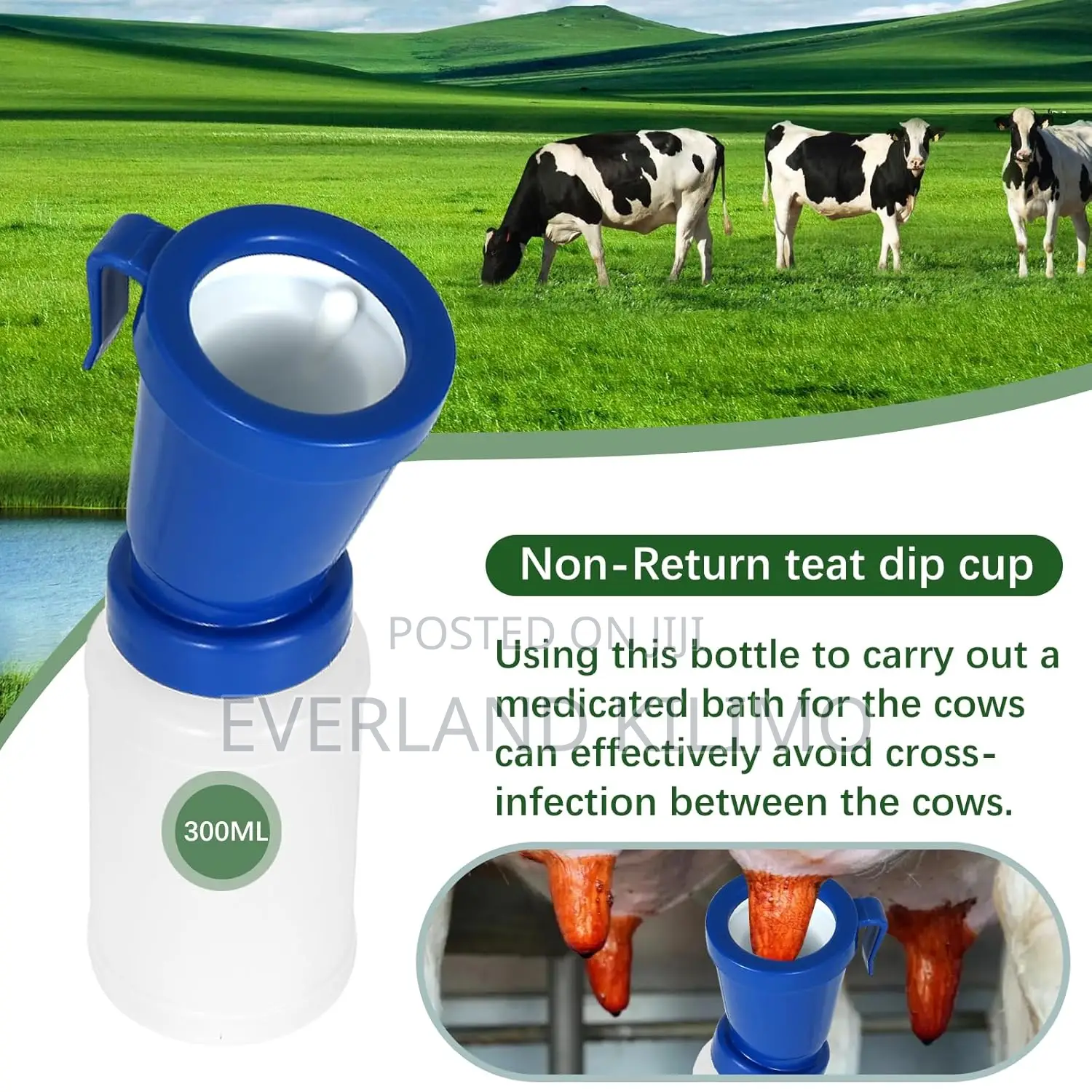 Germ-Free Teat Dip Cup