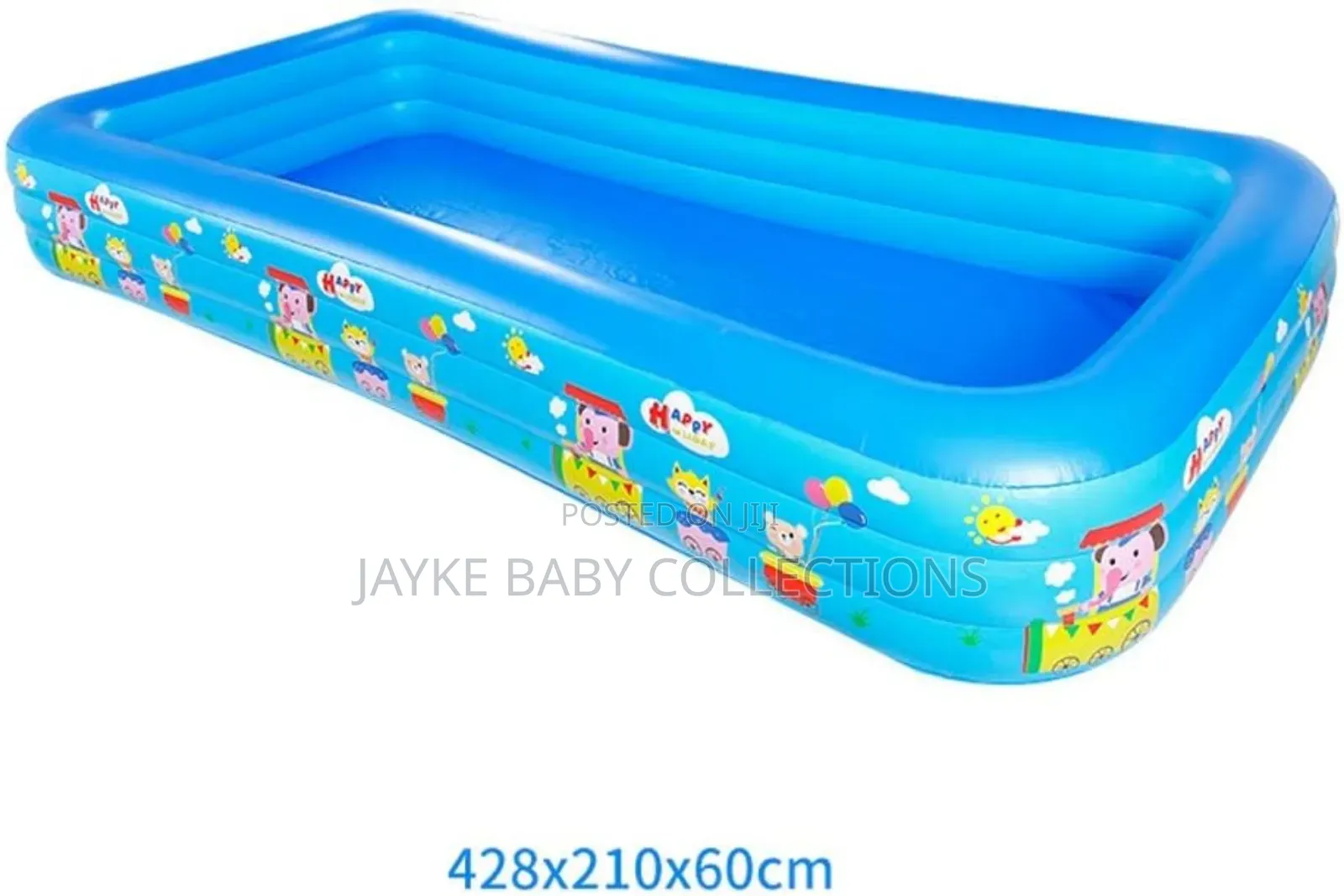 4m Inflatable Family Swimming Pool Kids Adults