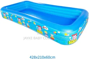 4m Inflatable Family Swimming Pool Kids Adults