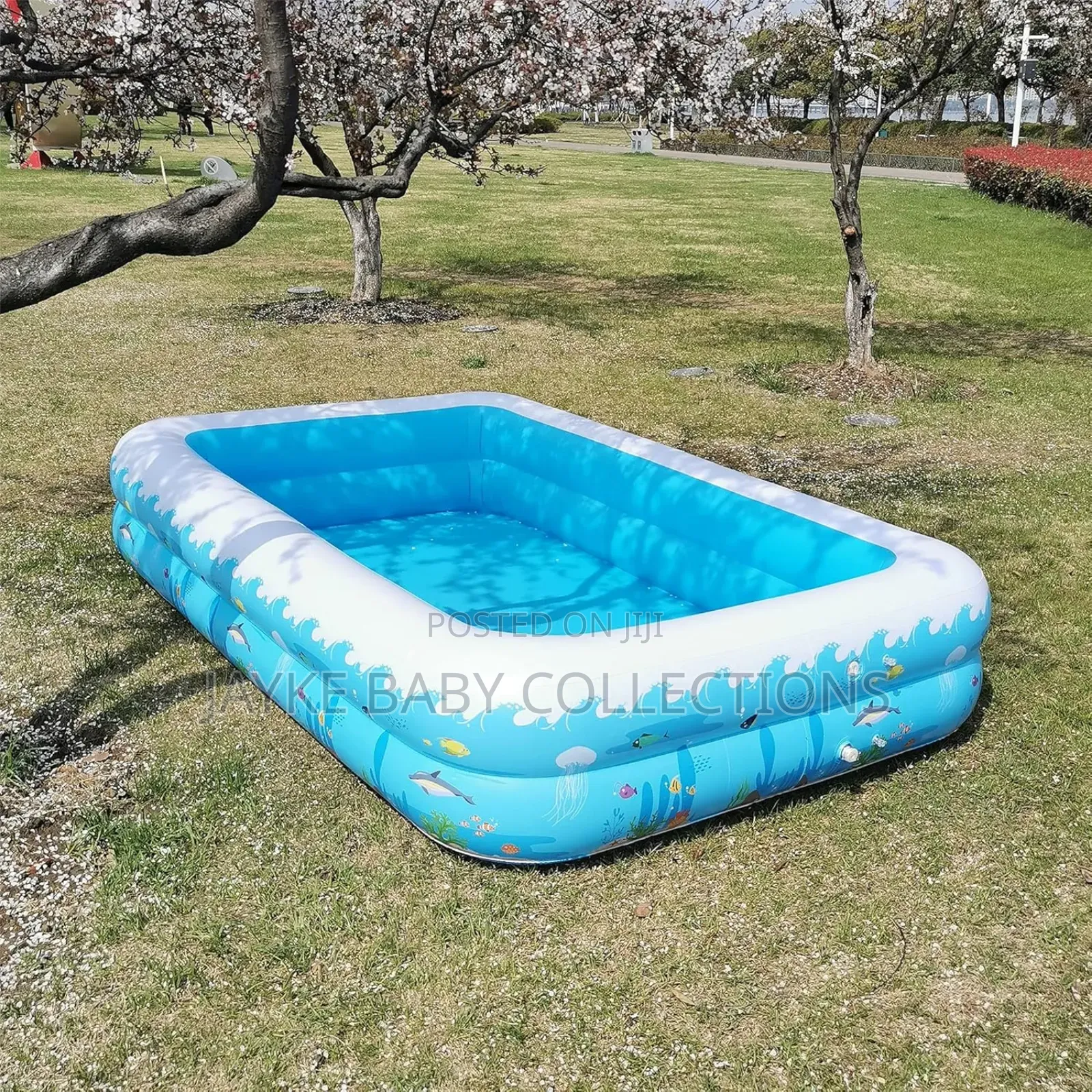 4m Inflatable Family Swimming Pool Kids Adults