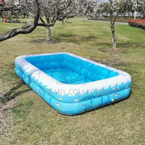 4m Inflatable Family Swimming Pool Kids Adults