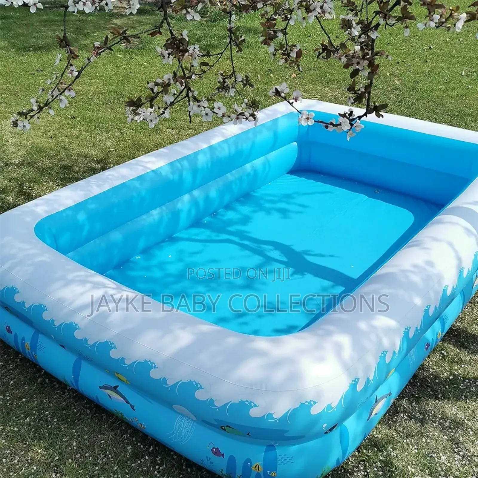 4m Inflatable Family Swimming Pool Kids Adults