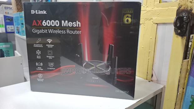 D-Link Ax6000 Multi Gigabit Wi-Fi 6 Router - Dir-X6080z