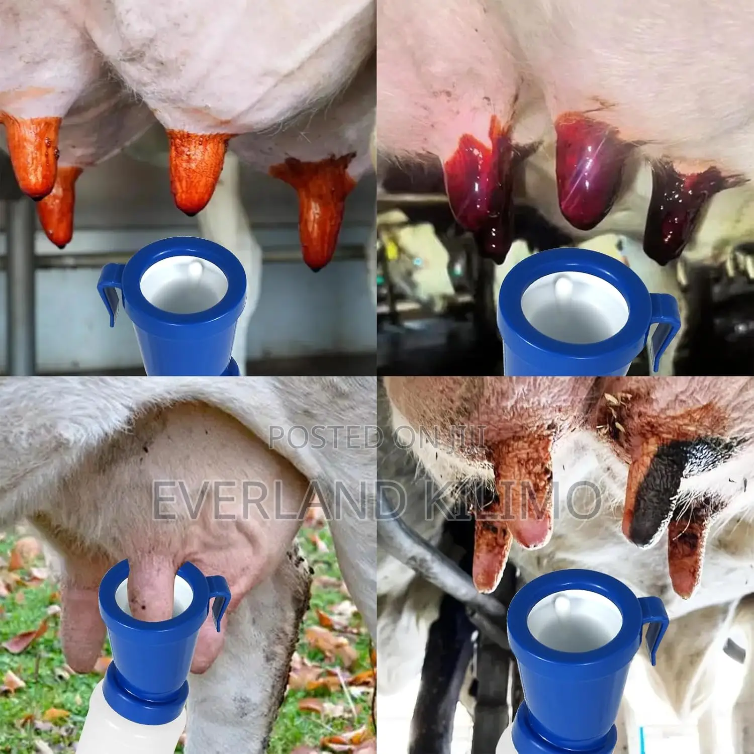 Dirt-Proof Teat Dip Cup