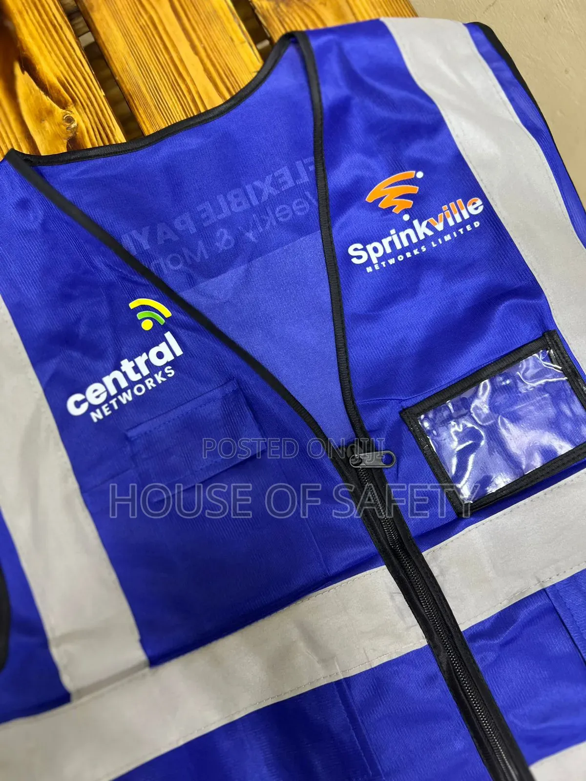 Royal Blue Breathable Cotton Reflectors