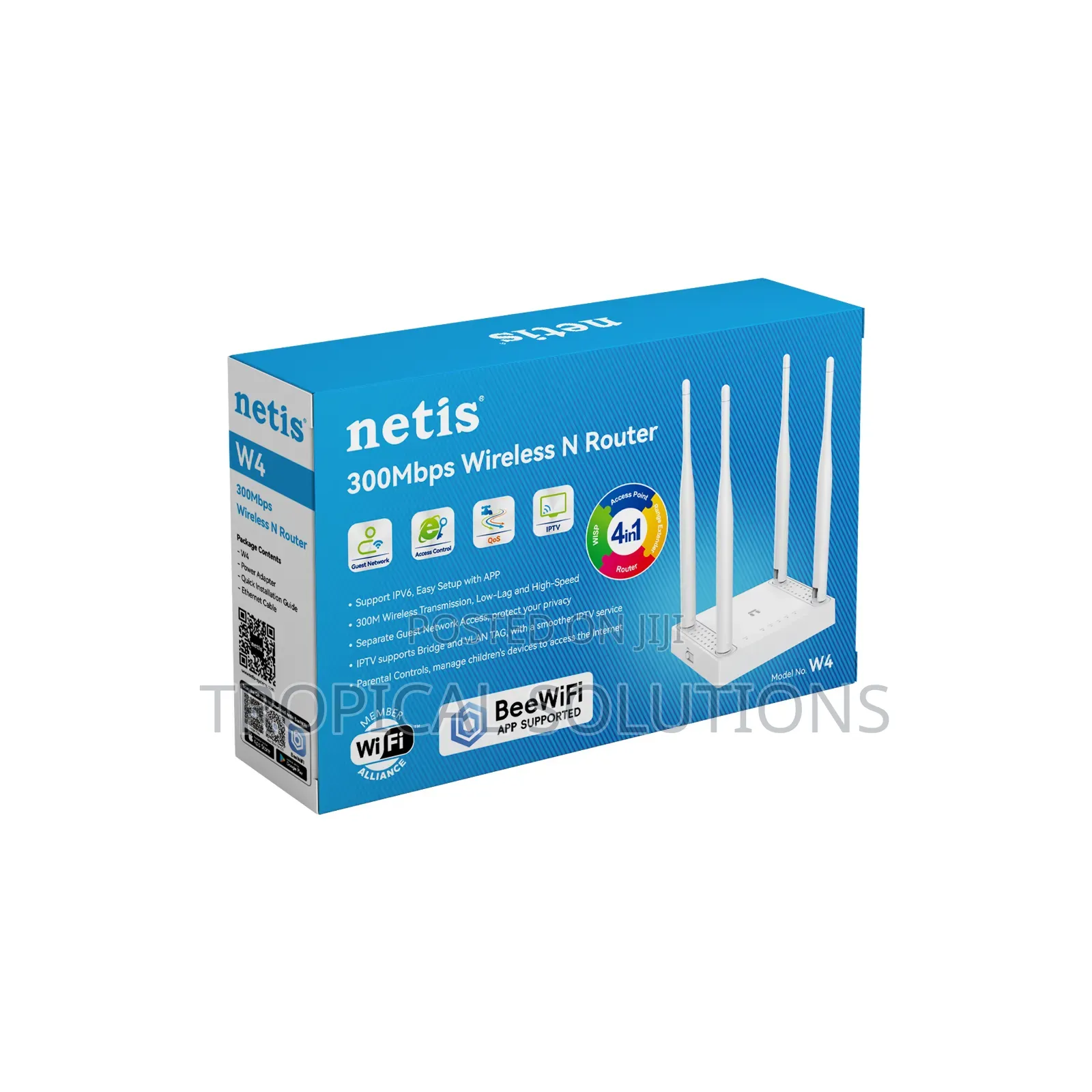 Netis Router W4 300mbps Wireless Router