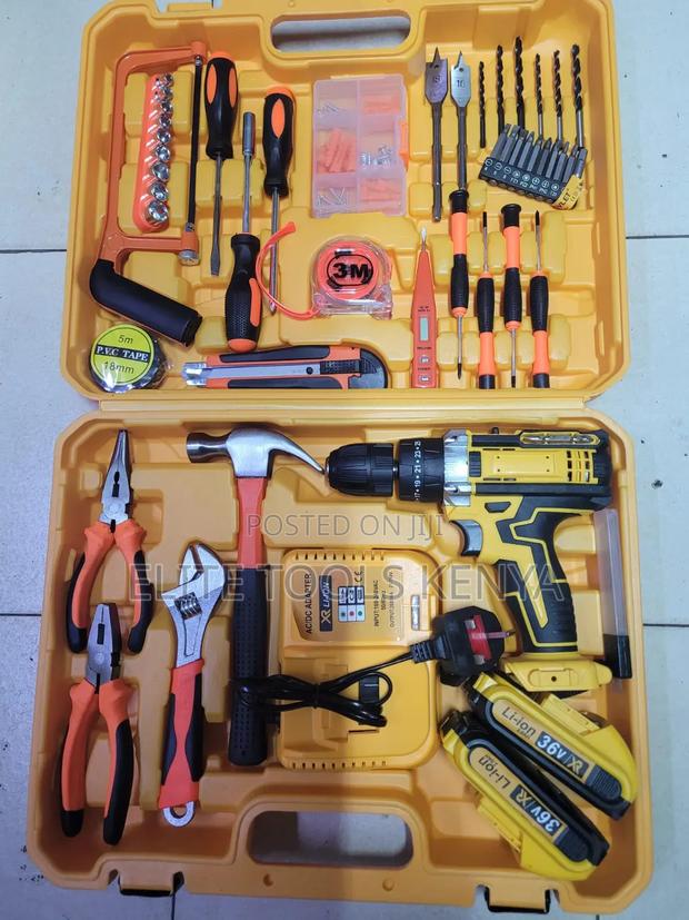 Liion 36v Toolset With Cordless Drill - main view