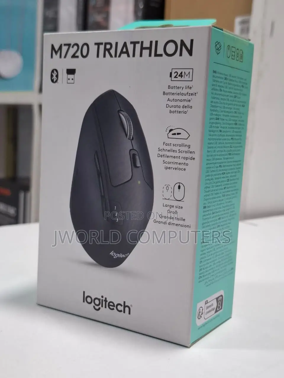 Logitech M720 Bluetooth Wireless Mouse