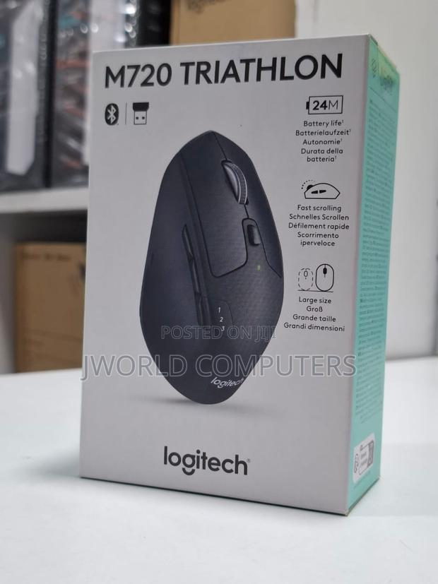 Logitech M720 Bluetooth Wireless Mouse - thumbnail 2