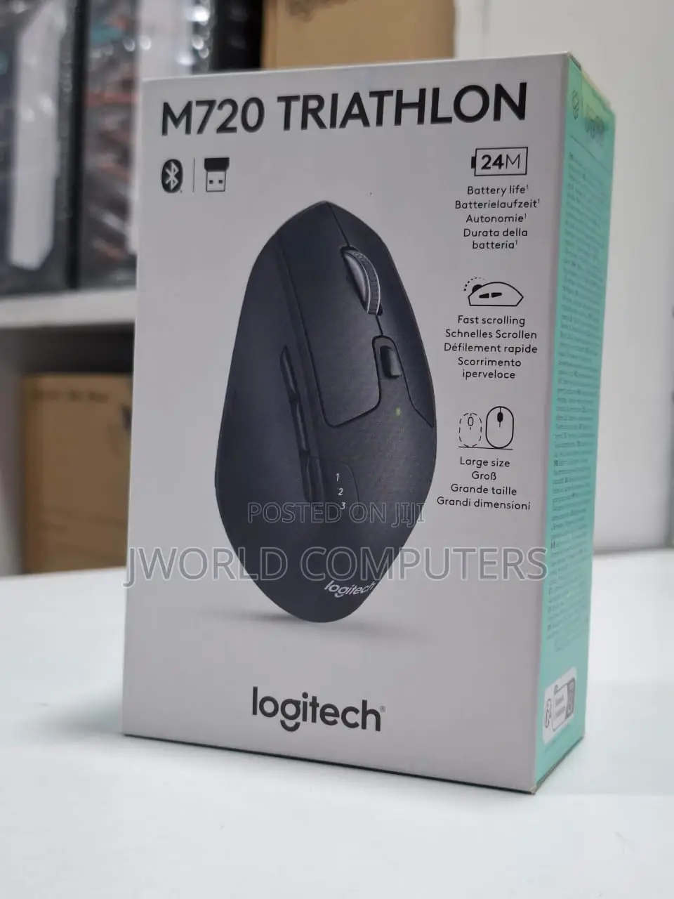 Logitech M720 Bluetooth Wireless Mouse