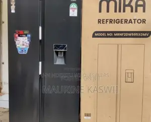 Side by Side Refrigerator Mika 595litres With Inbuilt Dispenser
