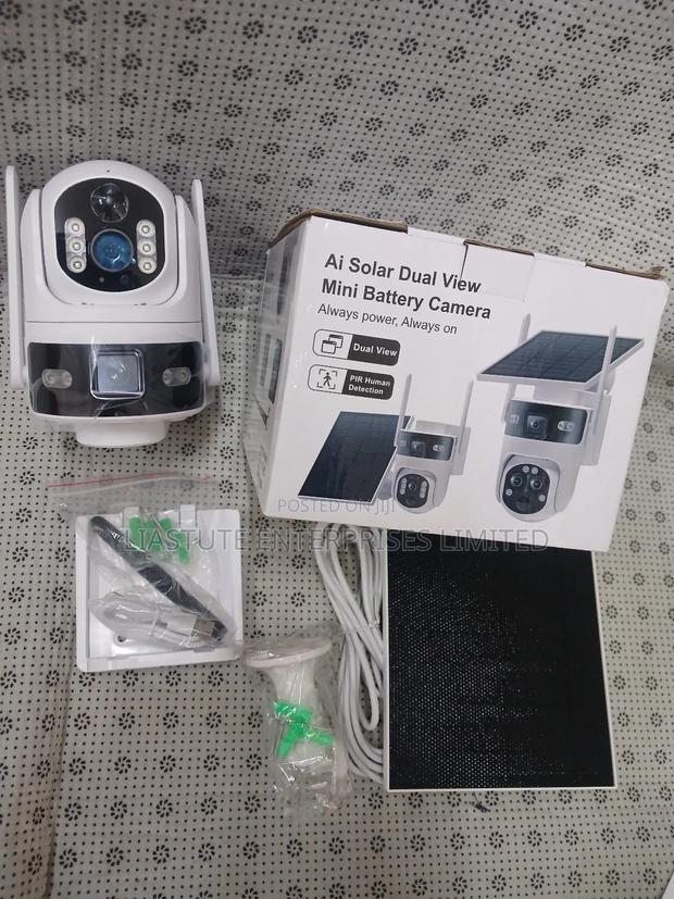 Ai Solar Battery PTZ Camera: 4g Off-Grid Security Solution