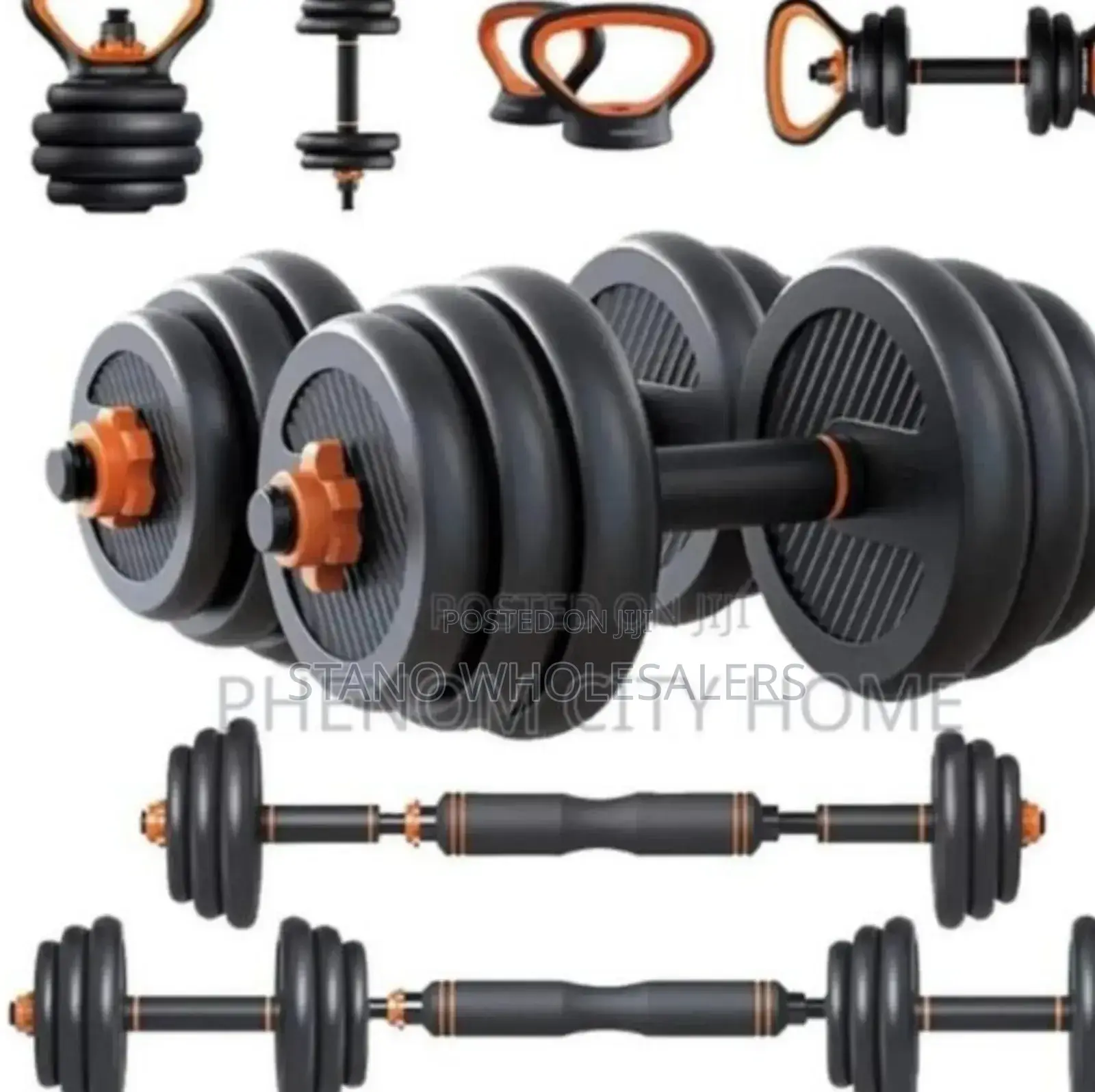 Dumbel 50kgs Kettle Bells
