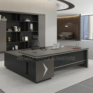 Executive L-Shaped Premium Finish Desk