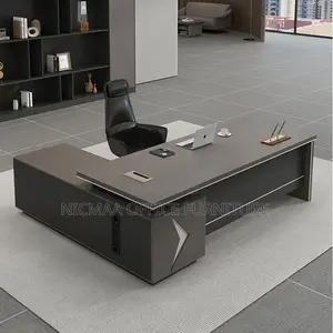Executive L-Shaped Premium Finish Desk