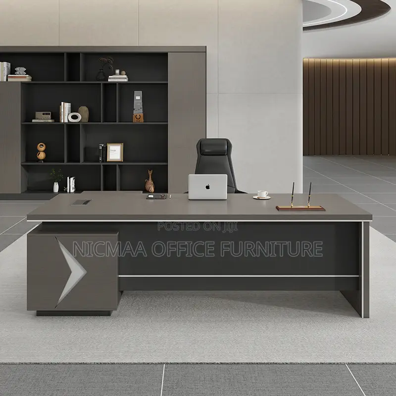 Executive L-Shaped Premium Finish Desk