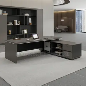 Executive L-Shaped Premium Finish Desk