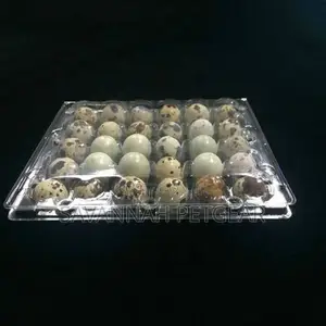 High Quality 30 Holes Blister Clear Wholesale Quail Egg Trays