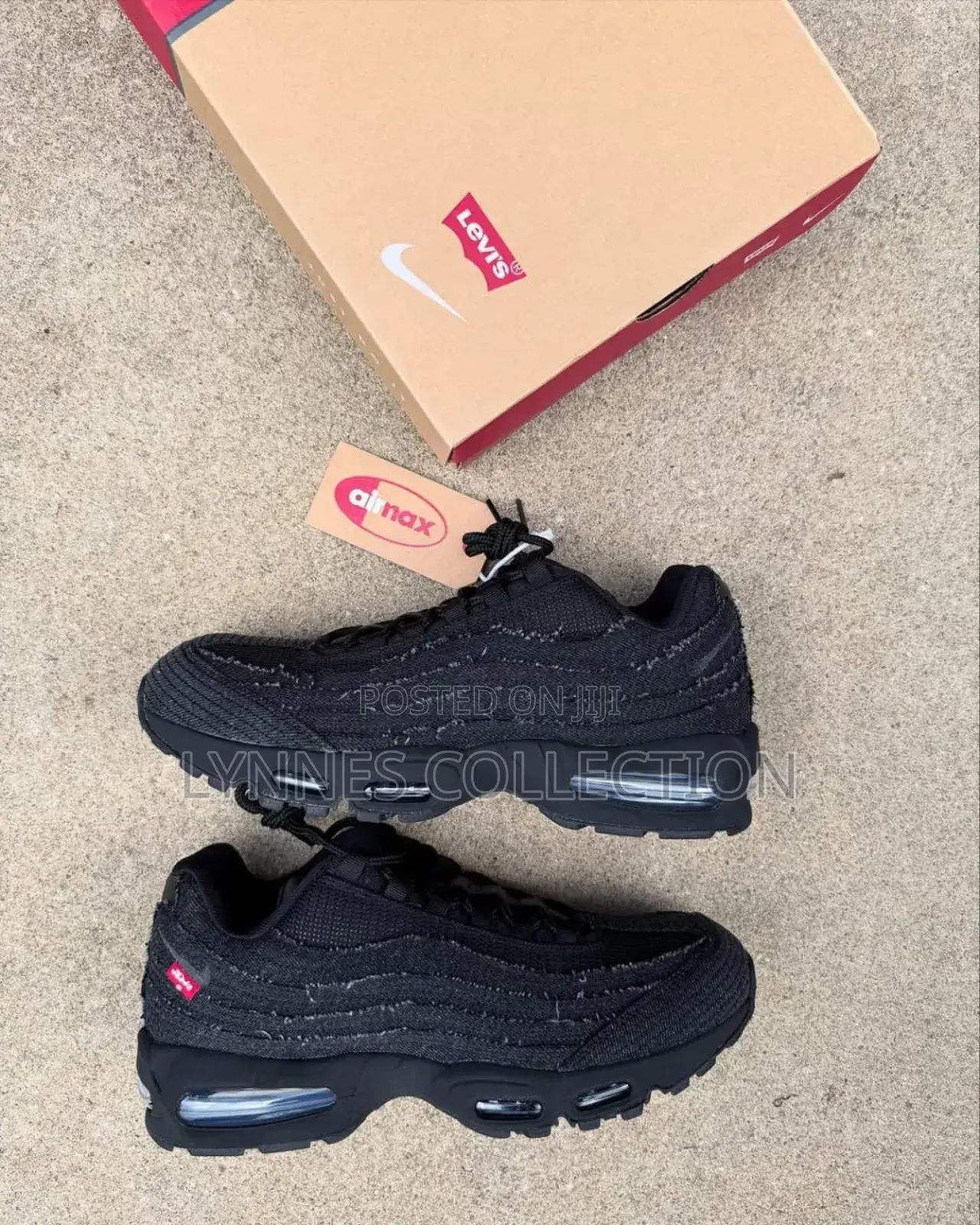 Airmax 95 Levis Black ,Levis Black Sizes 40-45