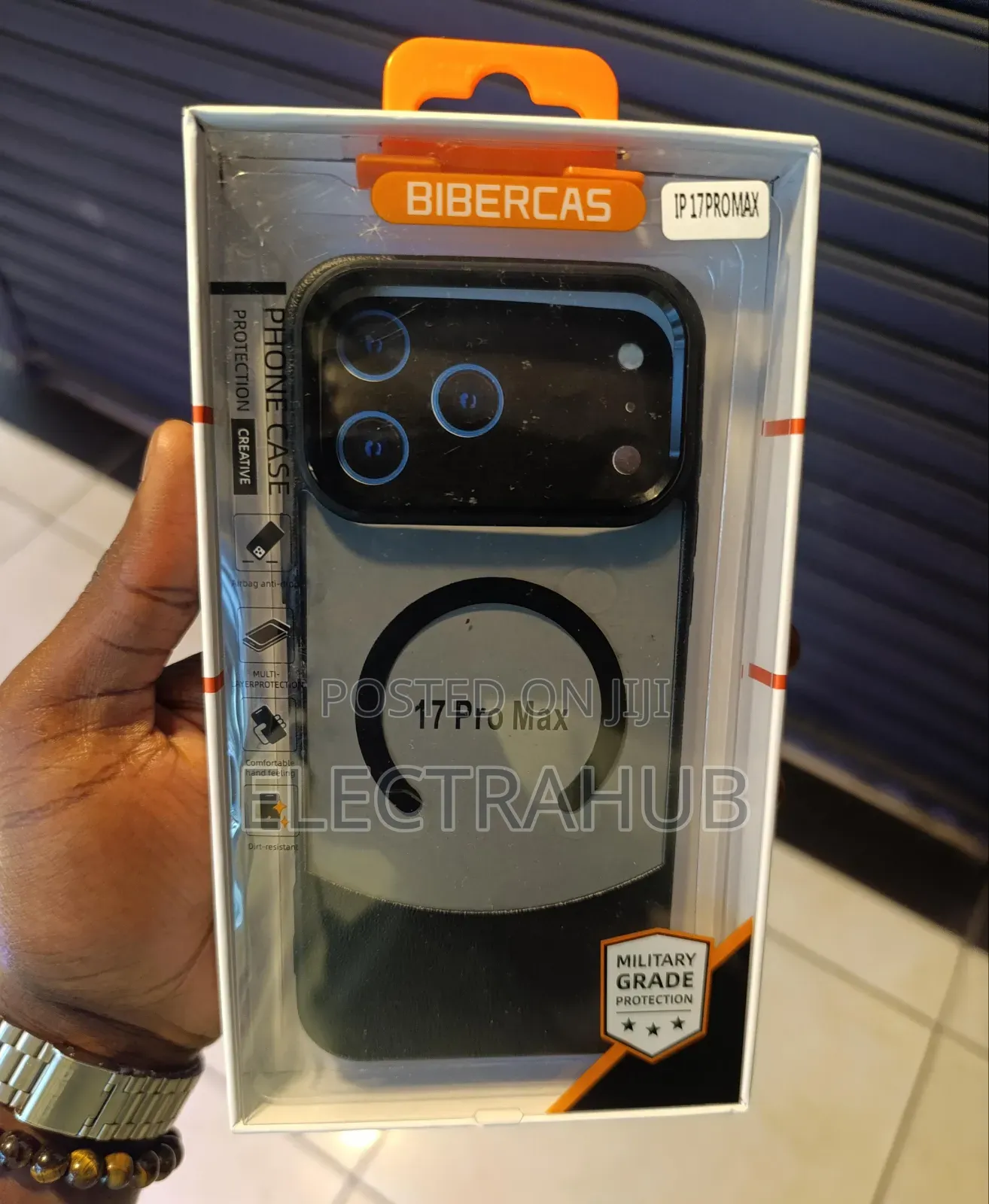 Bibercas iPhone 17 Pro Max Military Grade Case