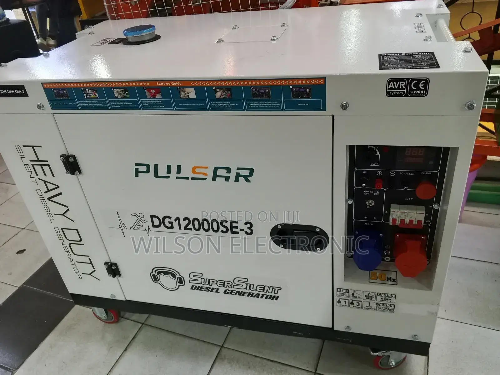 Super Silent Diesel Generator. 15kva