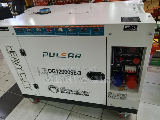 Super Silent Diesel Generator. 15kva - main view