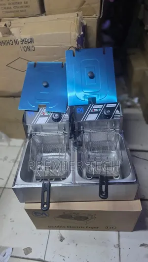 New Inn Double Deep Frier Electromate