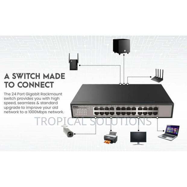 Netis 24 Port Gigabit Switch St3124gs - main view
