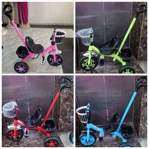 Kids Tricycles
With A Push Handle - thumbnail 2