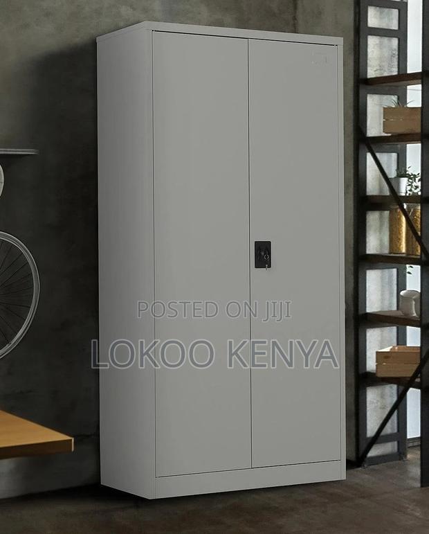Office Cabinet : 2-Door Metal Filing Storage Cabinet