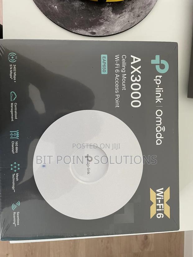 Tplink Eap 650 Ceiling Mount Wifi 6 Access Point - main view