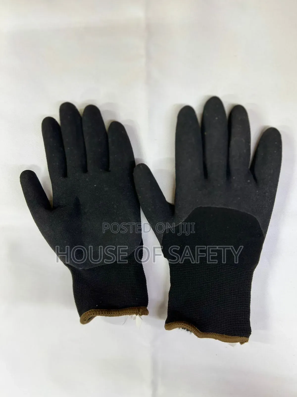 Black Cold Room Gloves Padded