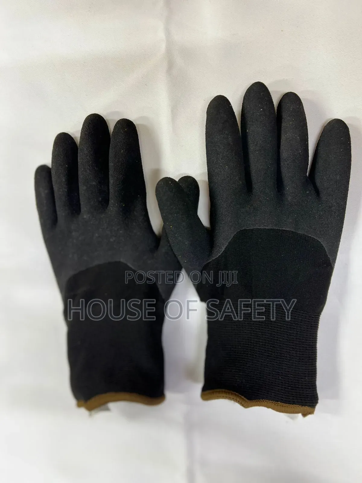 Black Cold Room Gloves Padded