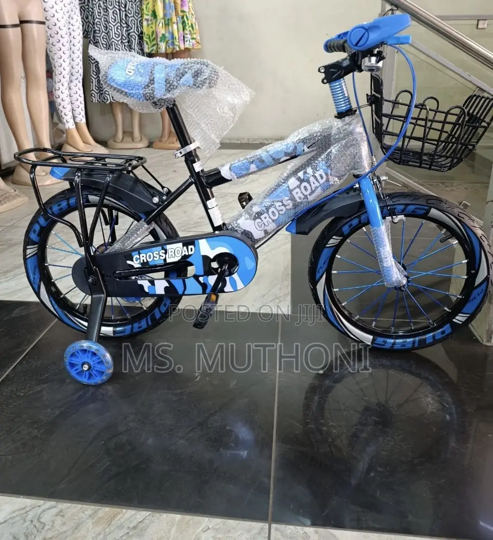 Quality Crossroad Blue Kids Bikes