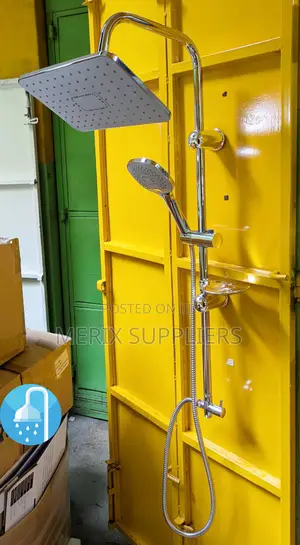 Rain Shower Head Riser Set Kit