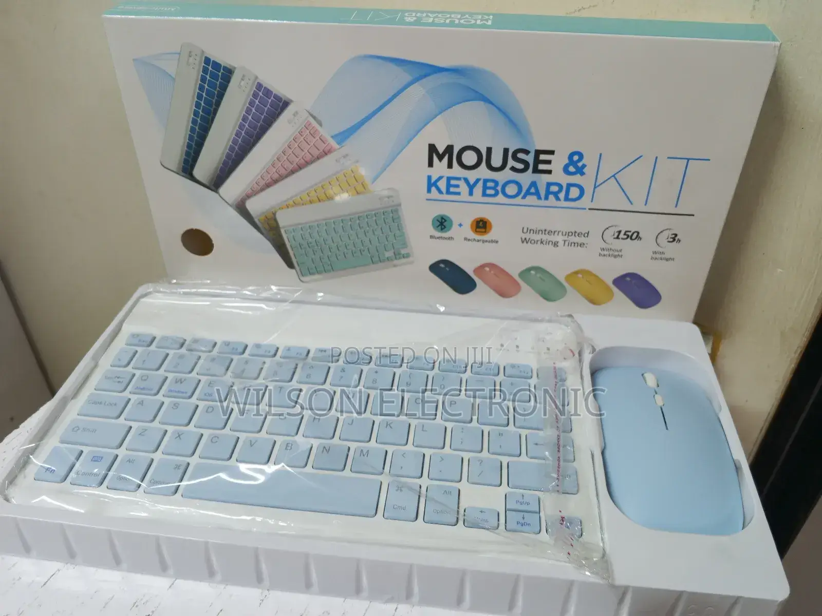 Rechargeable Wireless Mouse Keyboard Kit