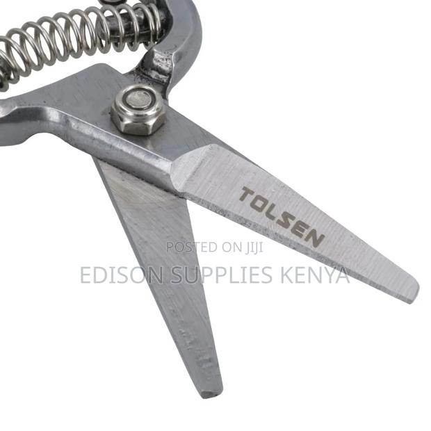 Tolsen Pruning Shears Scissors Garden Straight Pruner Heavy Duty 8'' - thumbnail 5
