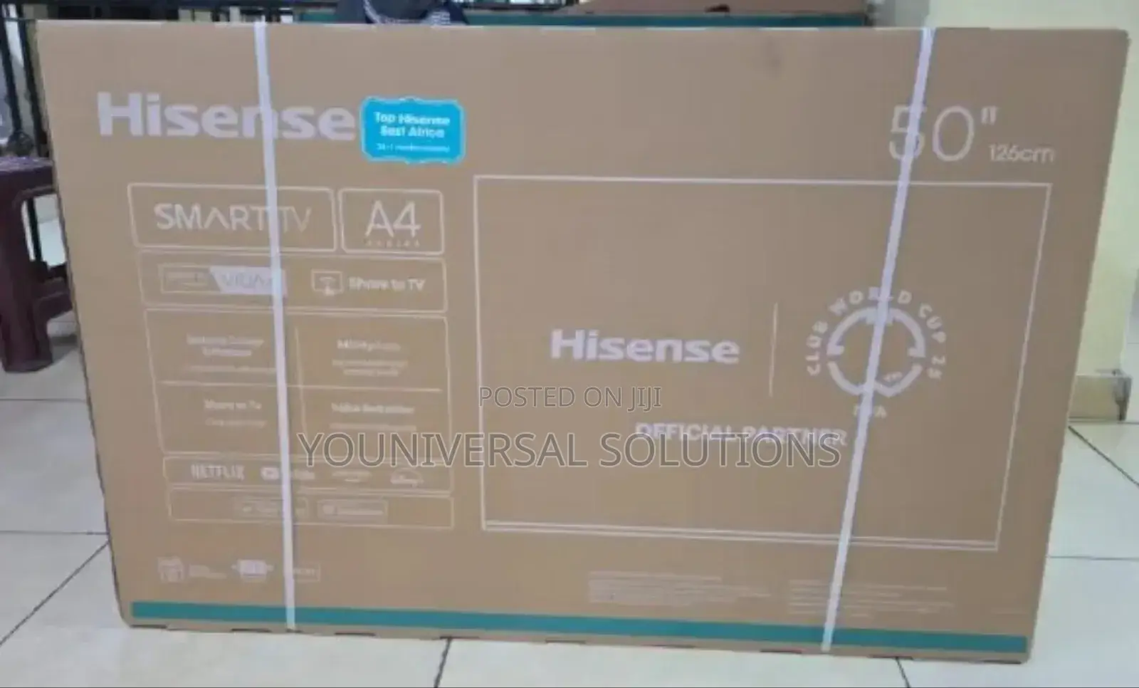 Hisense 50 Smart Android Digital -Uhd Digital Tv.