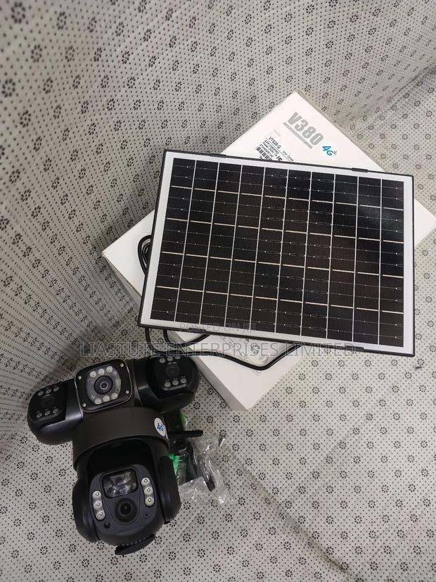 Triple Lens 4g PTZ Camera: The Ultimate Solar Security Solution - main view