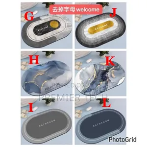 Antislip Absorbent Rubber Bottom Mat