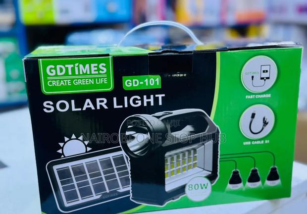 Gdtimes Solar Light System - main view
