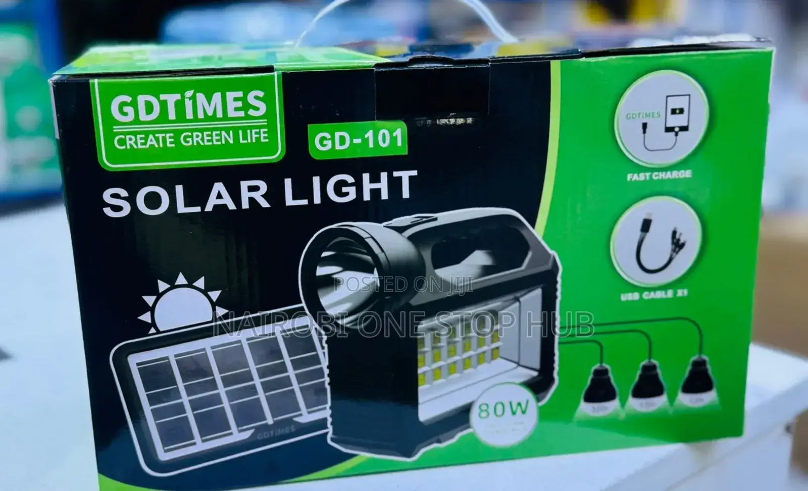 Gdtimes Solar Light Gd101