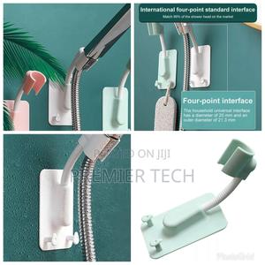 *360 Degrees Adjustable Shower Head Holder . - thumbnail 2