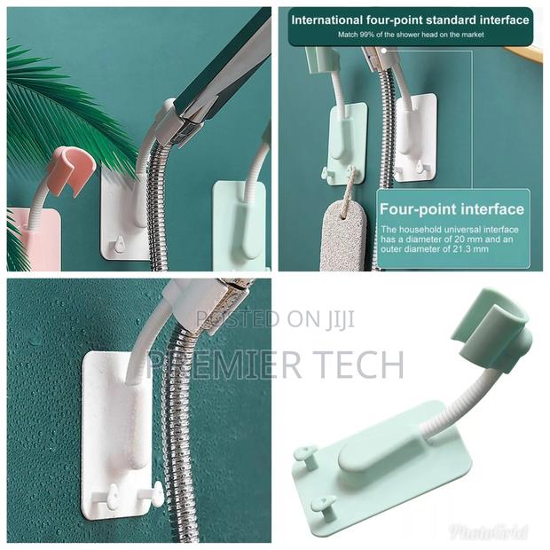 *360 Degrees Adjustable Shower Head Holder . - main view