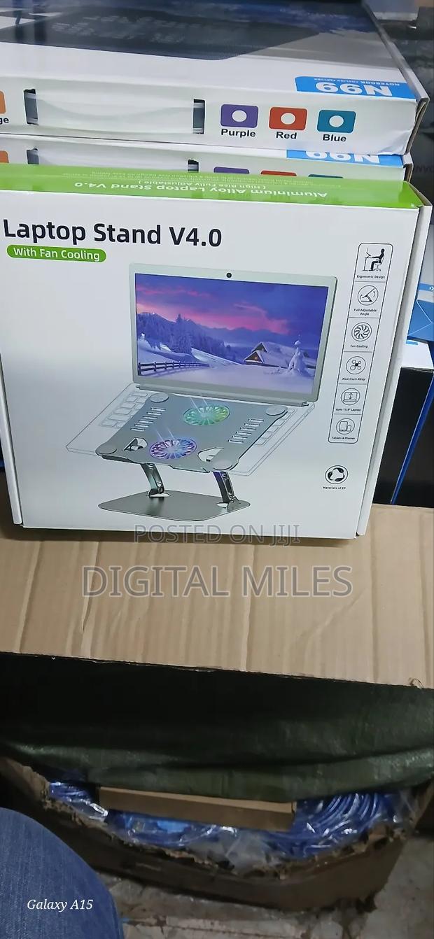 4.0 Laptop Stand With Rotating Stand Plus Backlit - main view