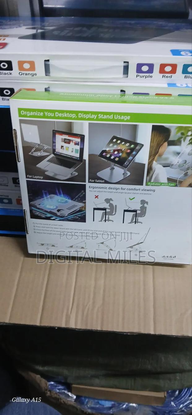 4.0 Laptop Stand With Rotating Stand Plus Backlit - thumbnail 2