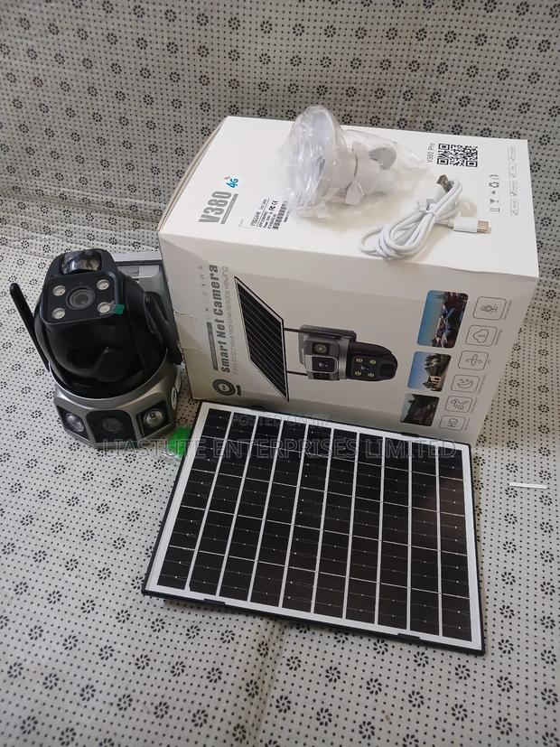 Dual Lens Solar PTZ Camera: All-in-One 4g Solution - main view