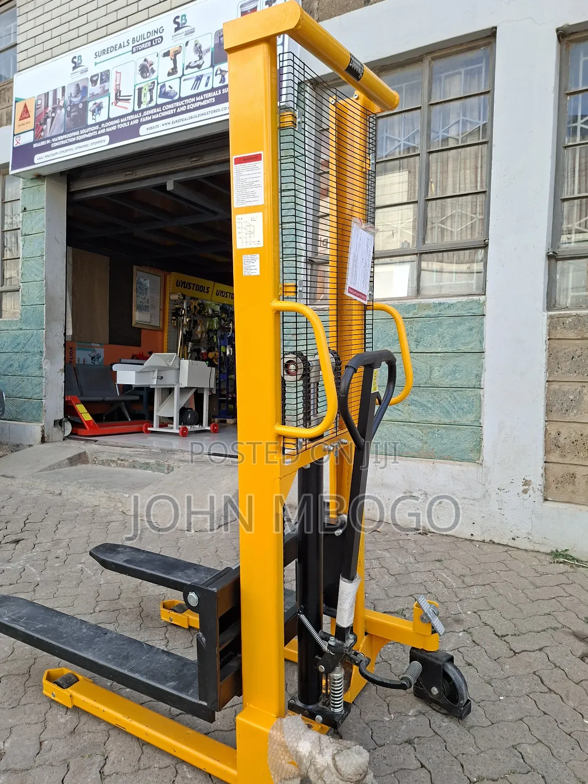 Hydraulic Manual Forklift / Stacker