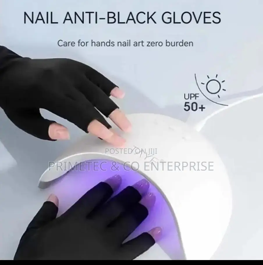 Anti Uv Radiation Gel Dryer Machine Protection Gloves