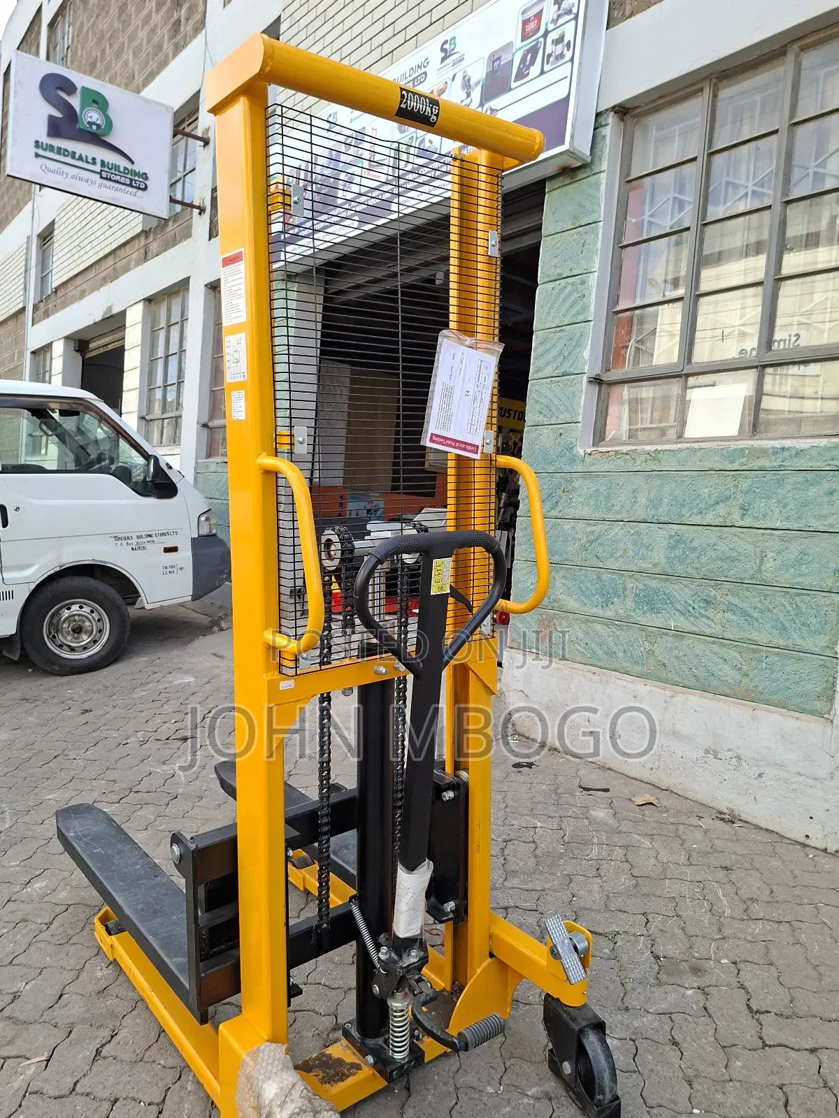 Hydraulic Manual Forklift / Stacker